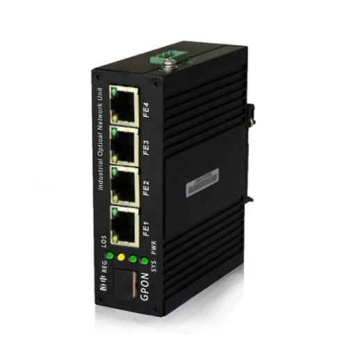 4口小型工业级GPON ONU光网络单元