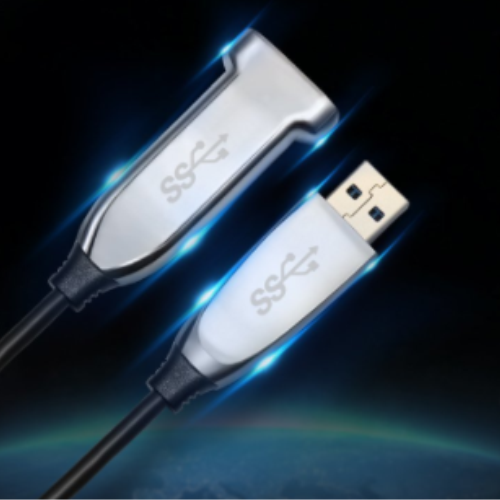 USB公对母光纤线 支持3.0/2.0版 1-100米