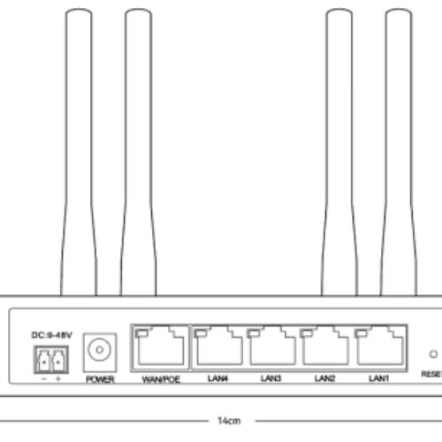4G全网通300M WiFi无线工业路由器