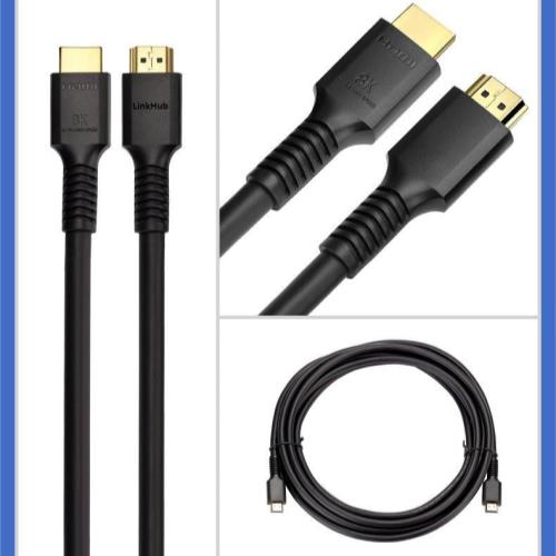 HDMI 8K 长网尾高清线 成型款 1-10米