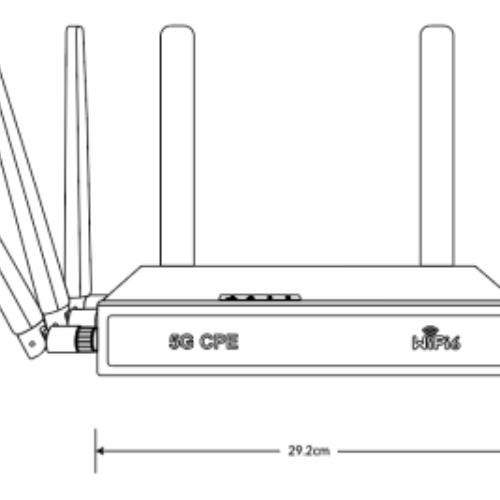 5G 全网通 1800M WiFi6无线路由器