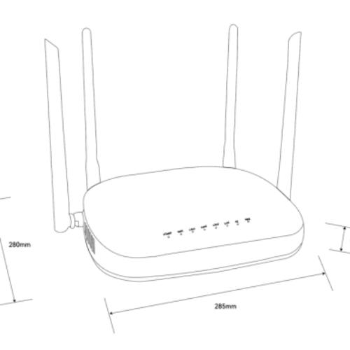 4G全网通300M WiFi无线路由器